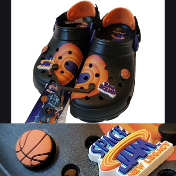 NEW 6 CROCS SPACE JAM legacy tune squad basketball adjustable strap shoes 39 NWT - Picture 1 of 14
